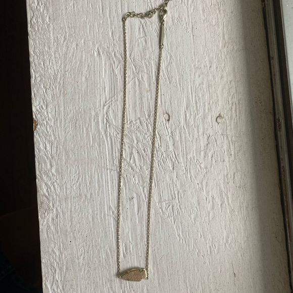 Sold- Kendra Scott Kasey Drusy Pendant Necklace - Picture 2 of 6